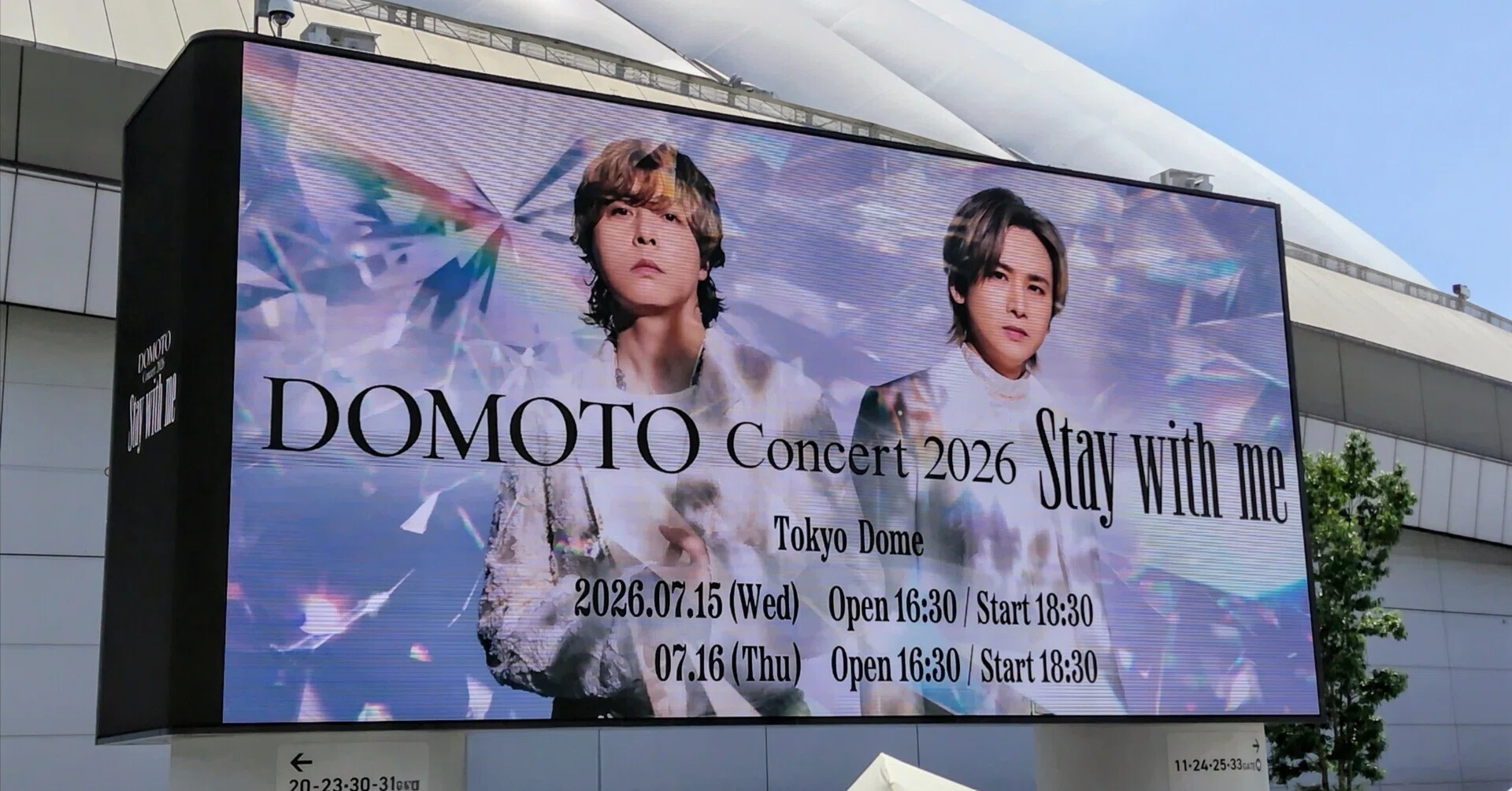 DOMOTO Concert 2026 〜Stay with me〜｜🐧