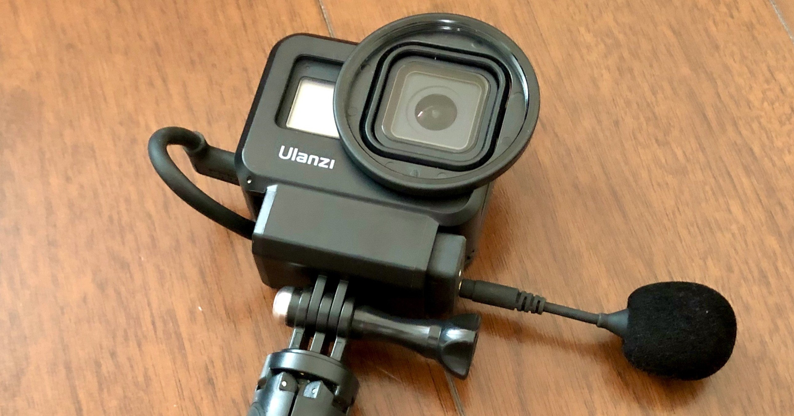 GoPro 8でマイクアダプターを使う場合のケースが大幅軽量化されて発売