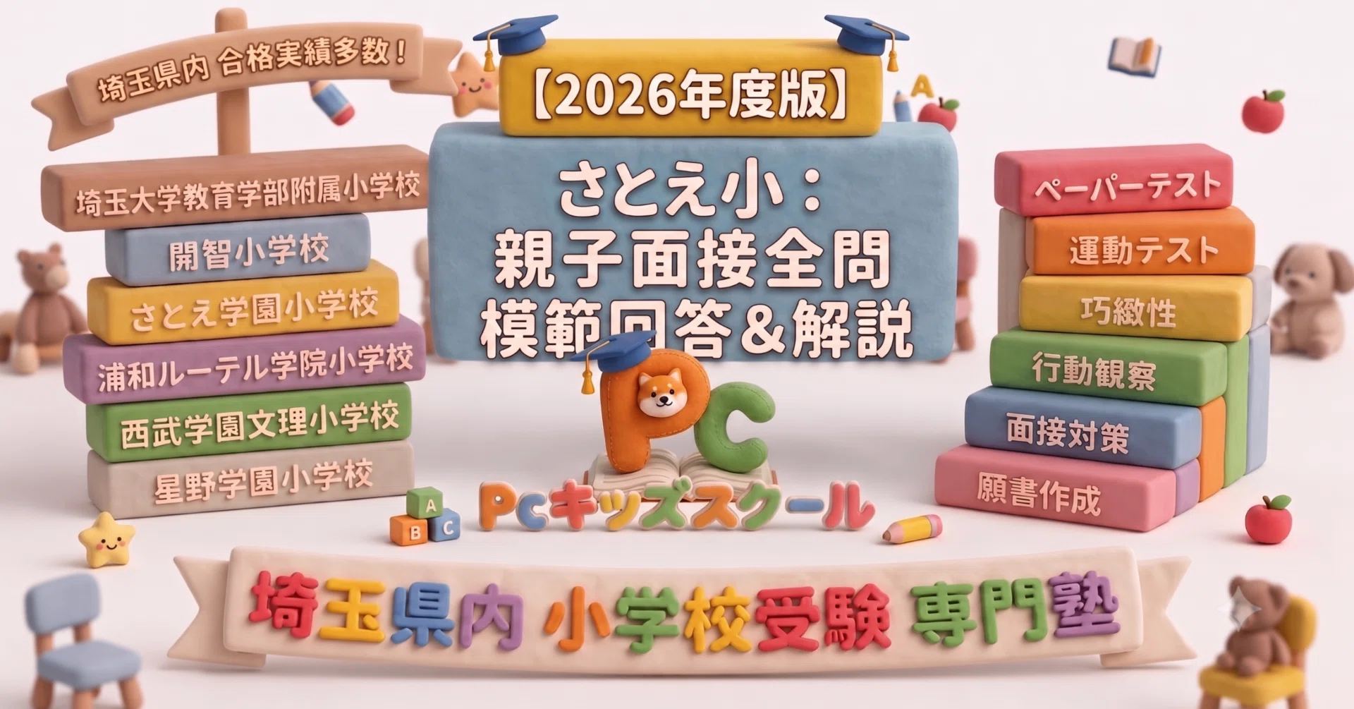 2026年度版】さとえ学園小学校：親子面接 全質問と合格回答のポイント