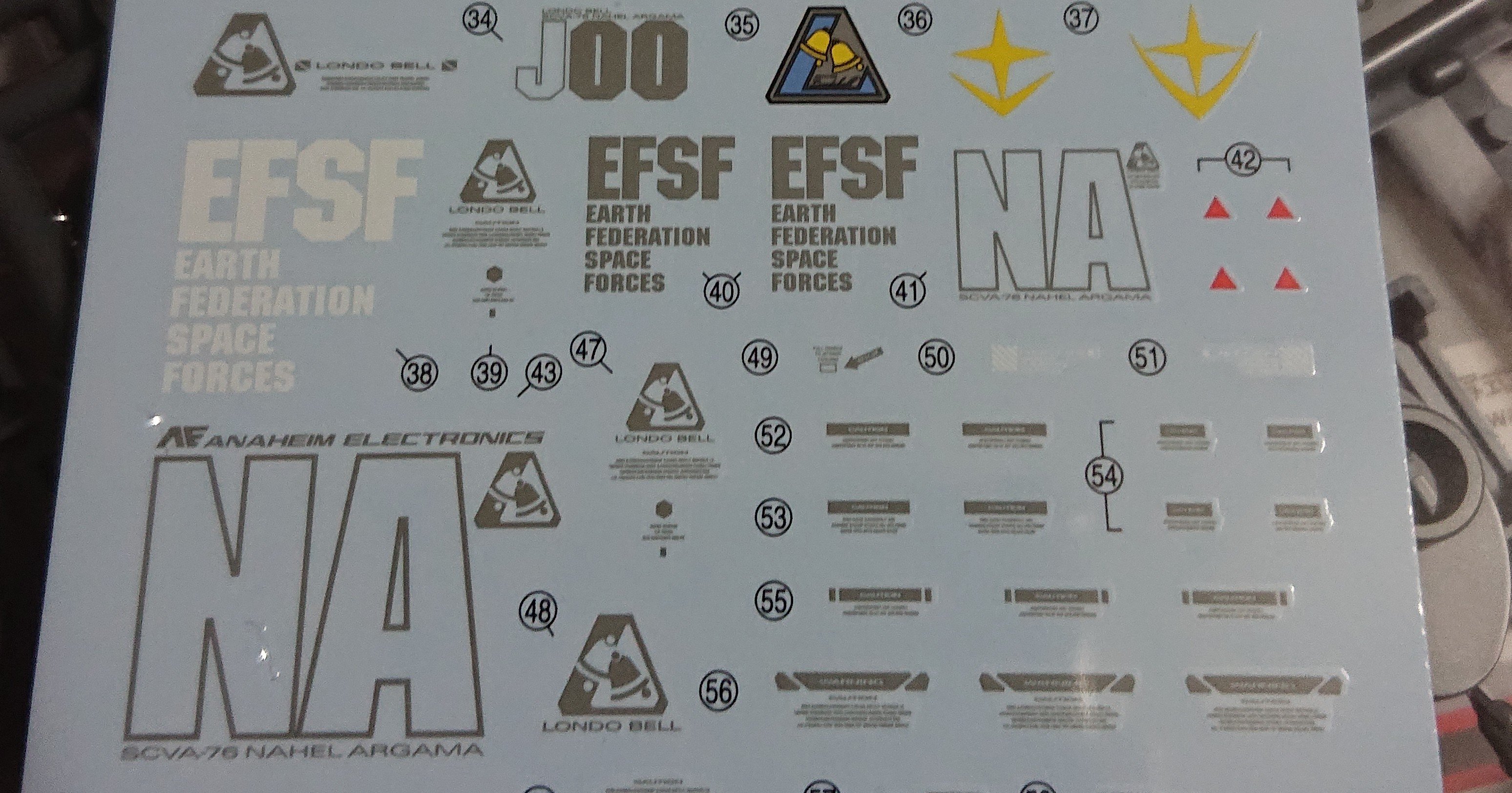 ガンプラ製作におけるデカールの在り方 ジオン残党兵 ᐛ Note