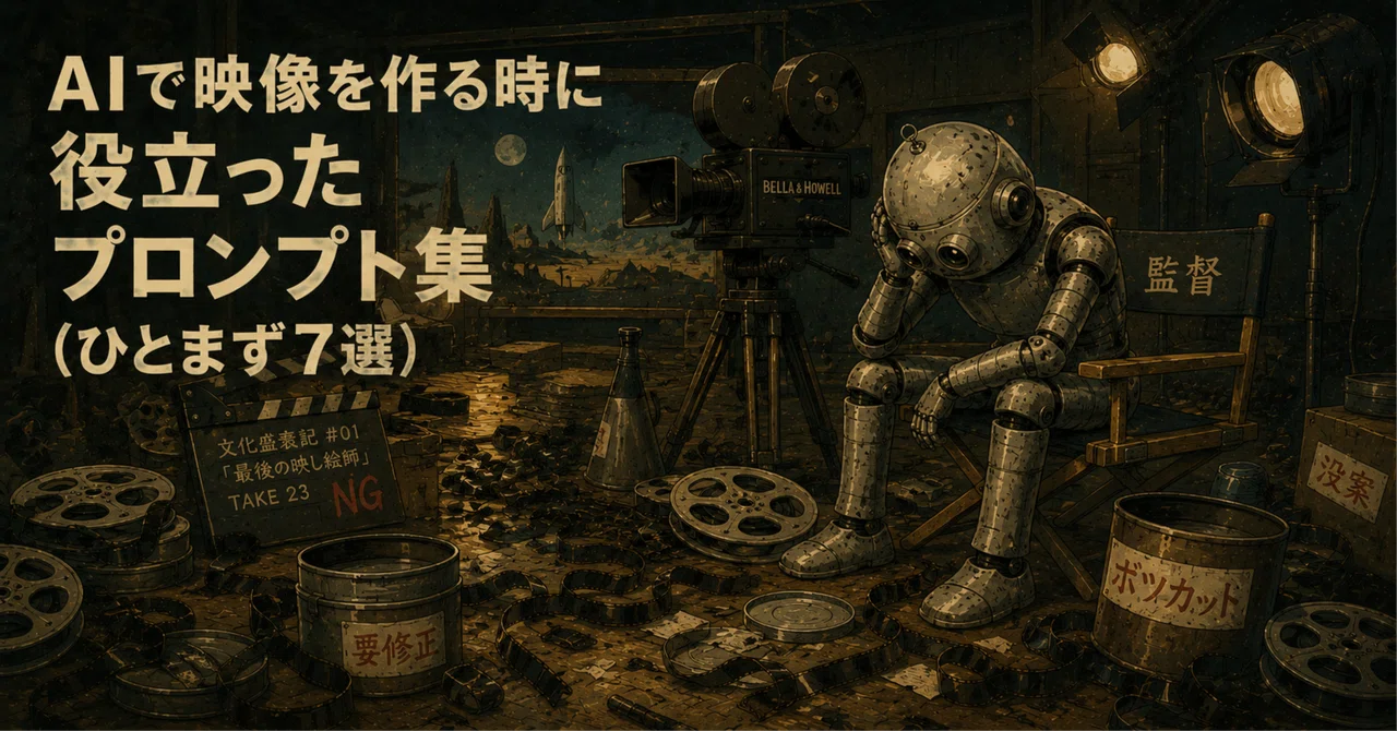 A Collection of Useful Prompts for Creating Videos with AI (7 Selected ...