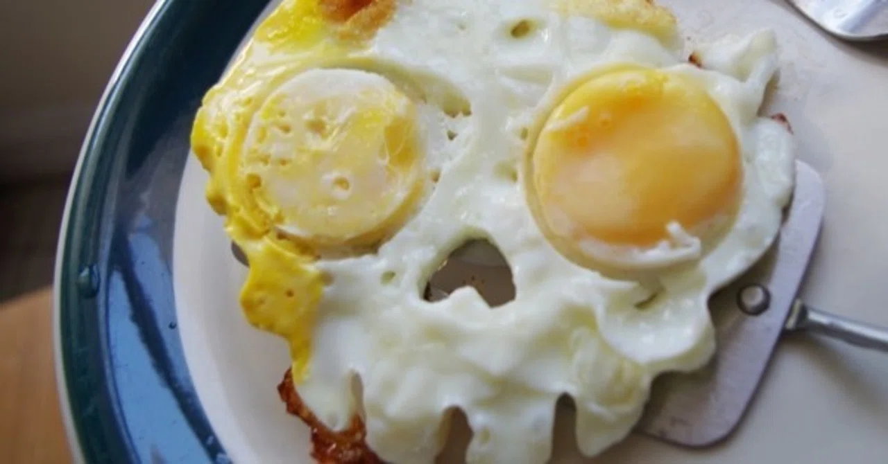 ニューヨークでドクロ顔の目玉焼きを作ろう！（第1回）｜みじんことオーマ