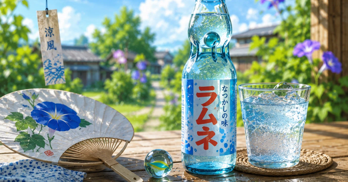 シュワっと広がる、夏の思い出。ラムネがくれる小さな幸せ｜Hirockn