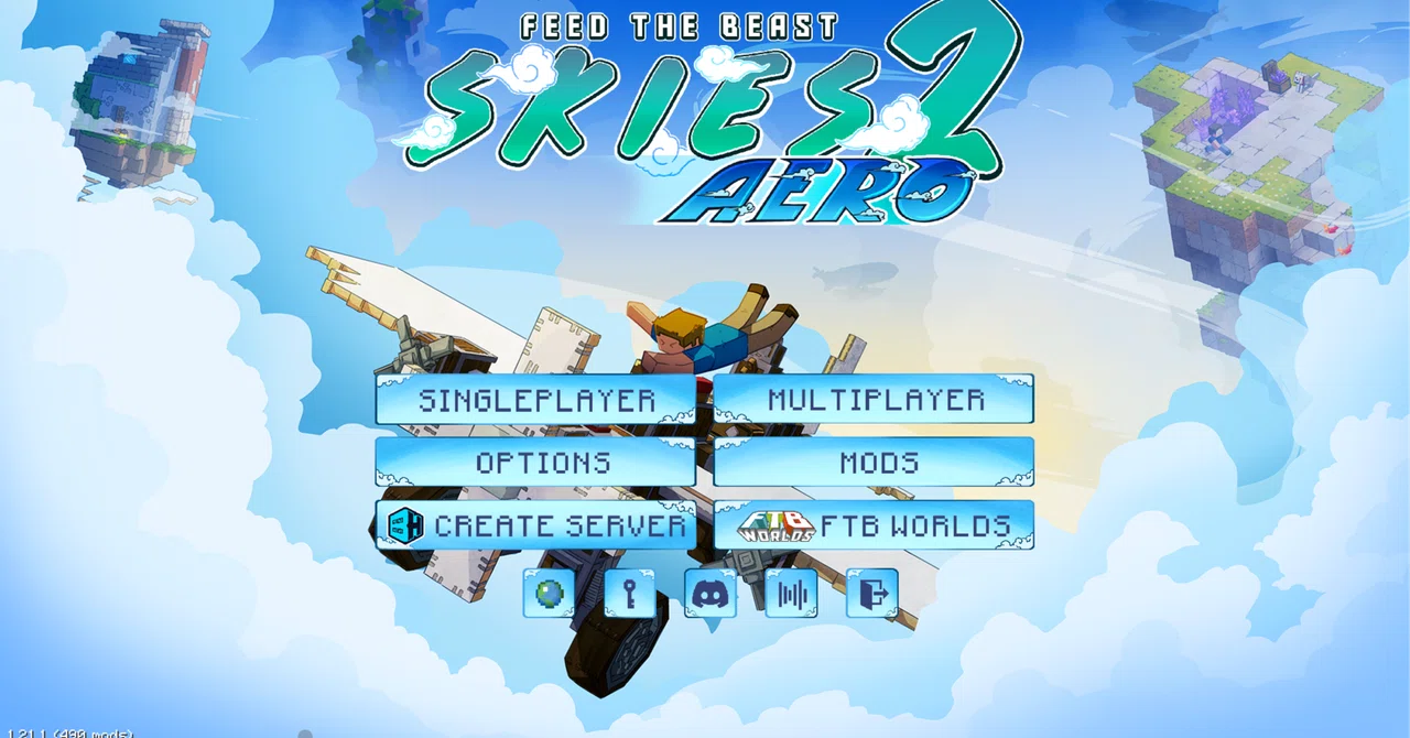 [MOD Minecraft] FTB Skies 2 Aero part.2｜グルートン