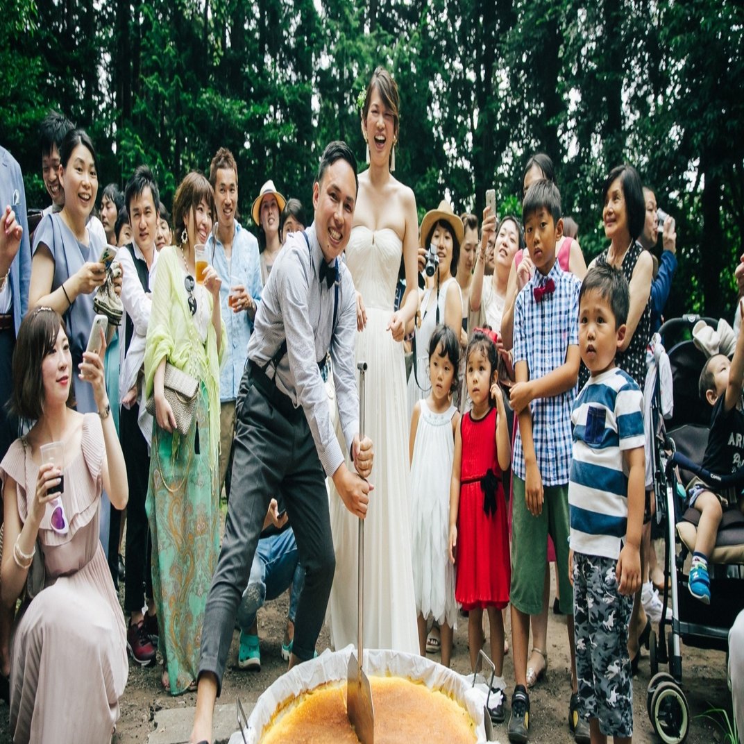 大きなカステラとしあわせをおすそわけした結婚式 Crazy Wedding Note Note