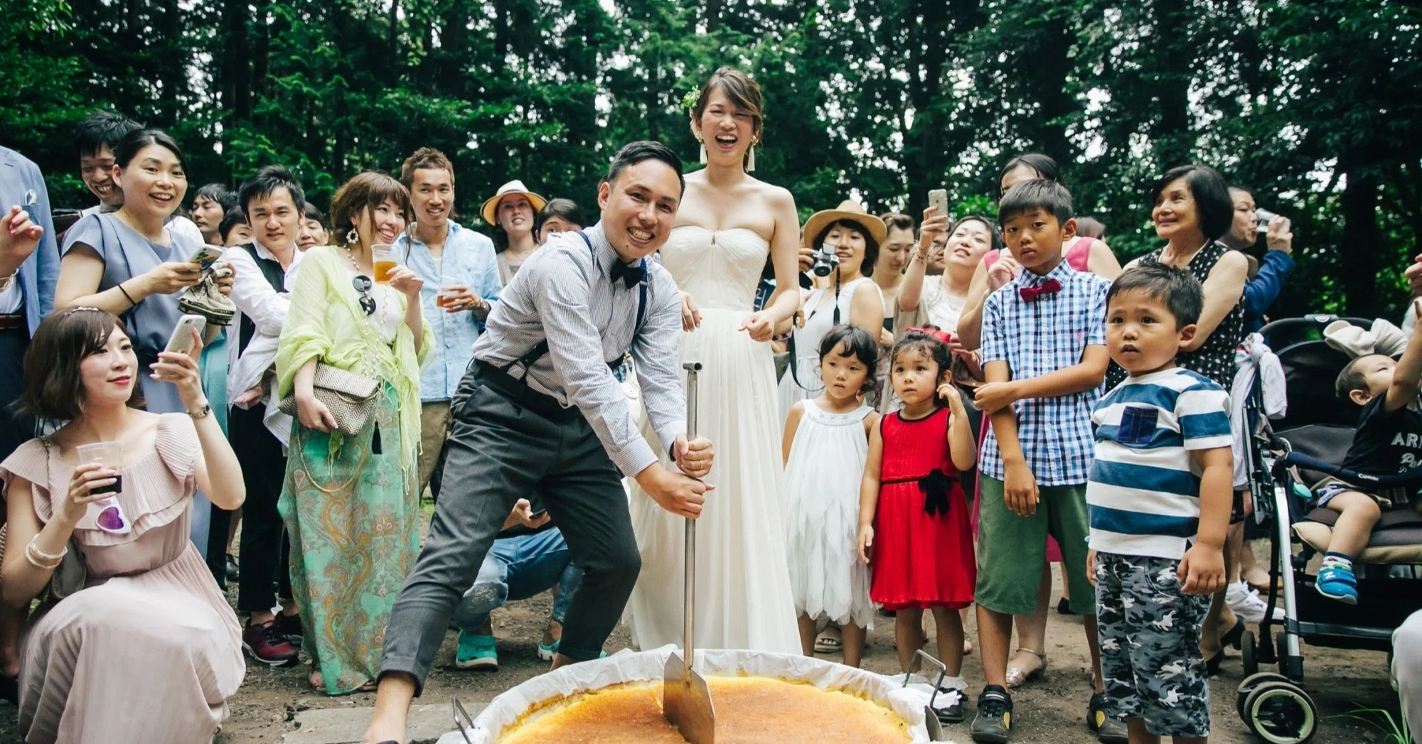 大きなカステラとしあわせをおすそわけした結婚式 Crazy Wedding Note Note 大きなカステラとしあわせをおすそわけした結婚式 Crazy Wedding Note Note
