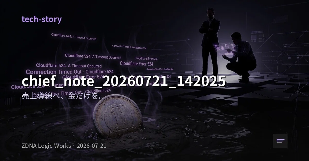 ZDNA Logic-Works Technical Commentary｜ZeNx