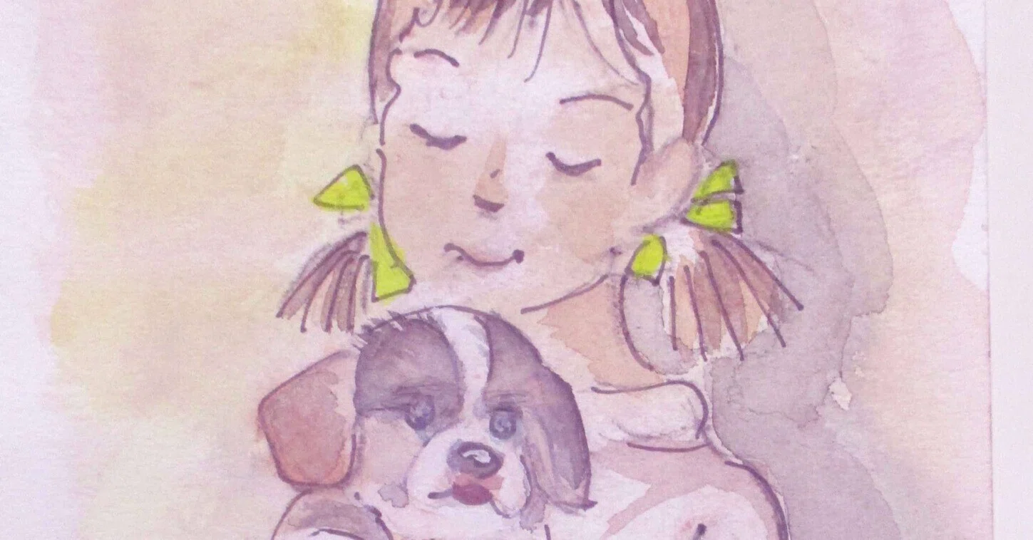 🎨🎵 #18 アトリエから｜画家Yoshi＆師匠Jennifer「愛娘と愛犬ゴハン君