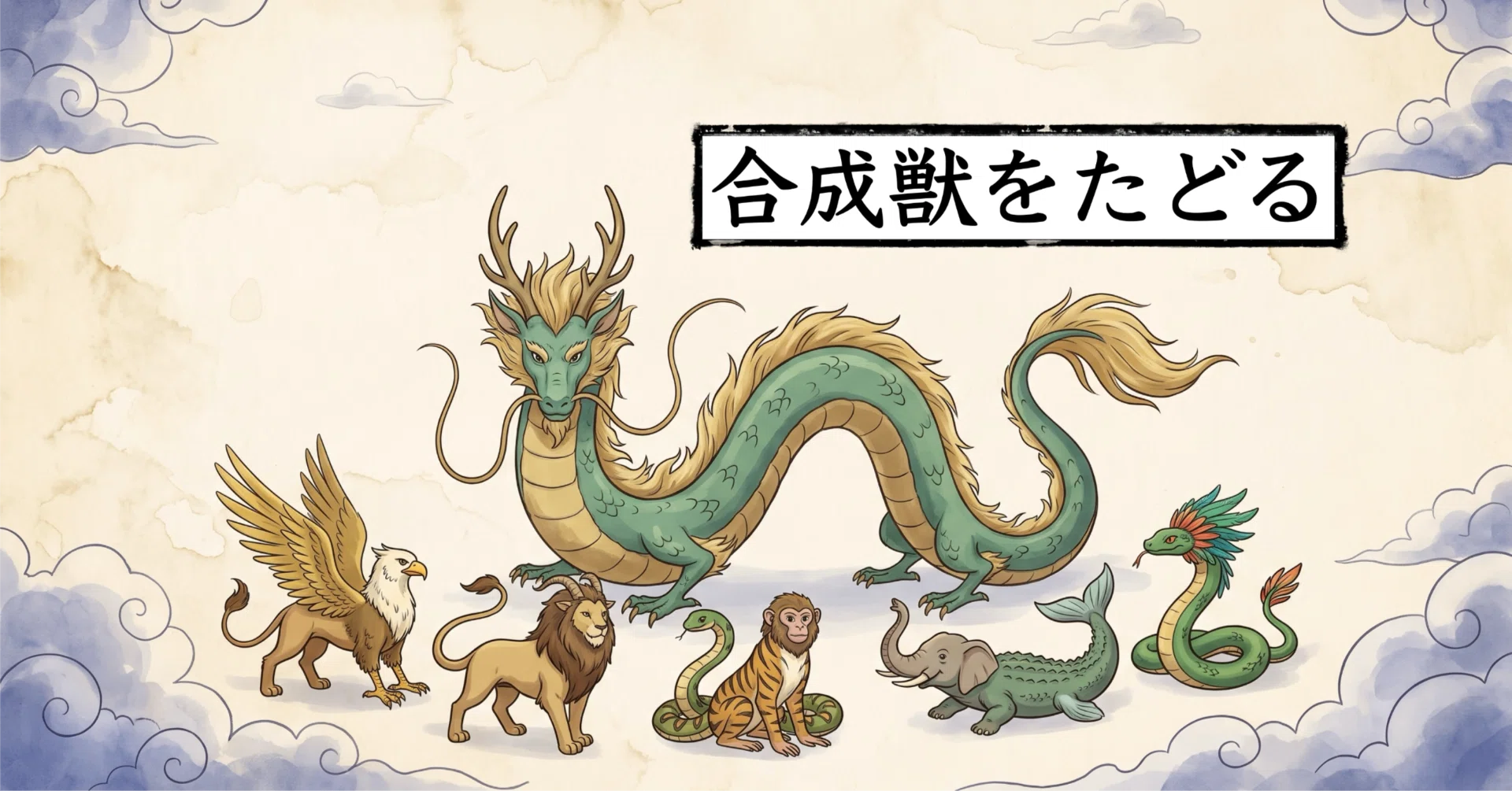 第2回】なぜ「ドラゴン」を「龍」と訳してしまったのか？｜龍とは