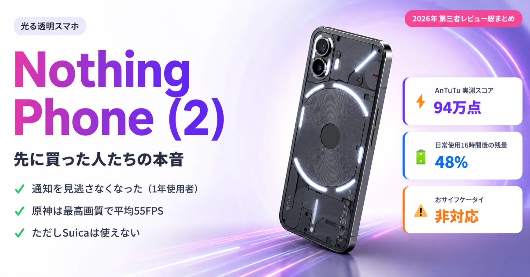 透明 の スマホ