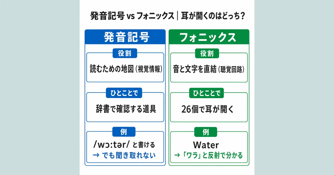 water 発音 記号