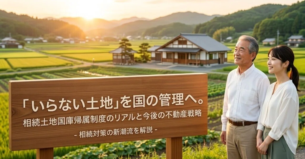 「「負」動産は、国の管理下でも「負」動産のままなのか？相続土地国庫帰属制度のリアルと今後の不動産戦略」のサムネイル
