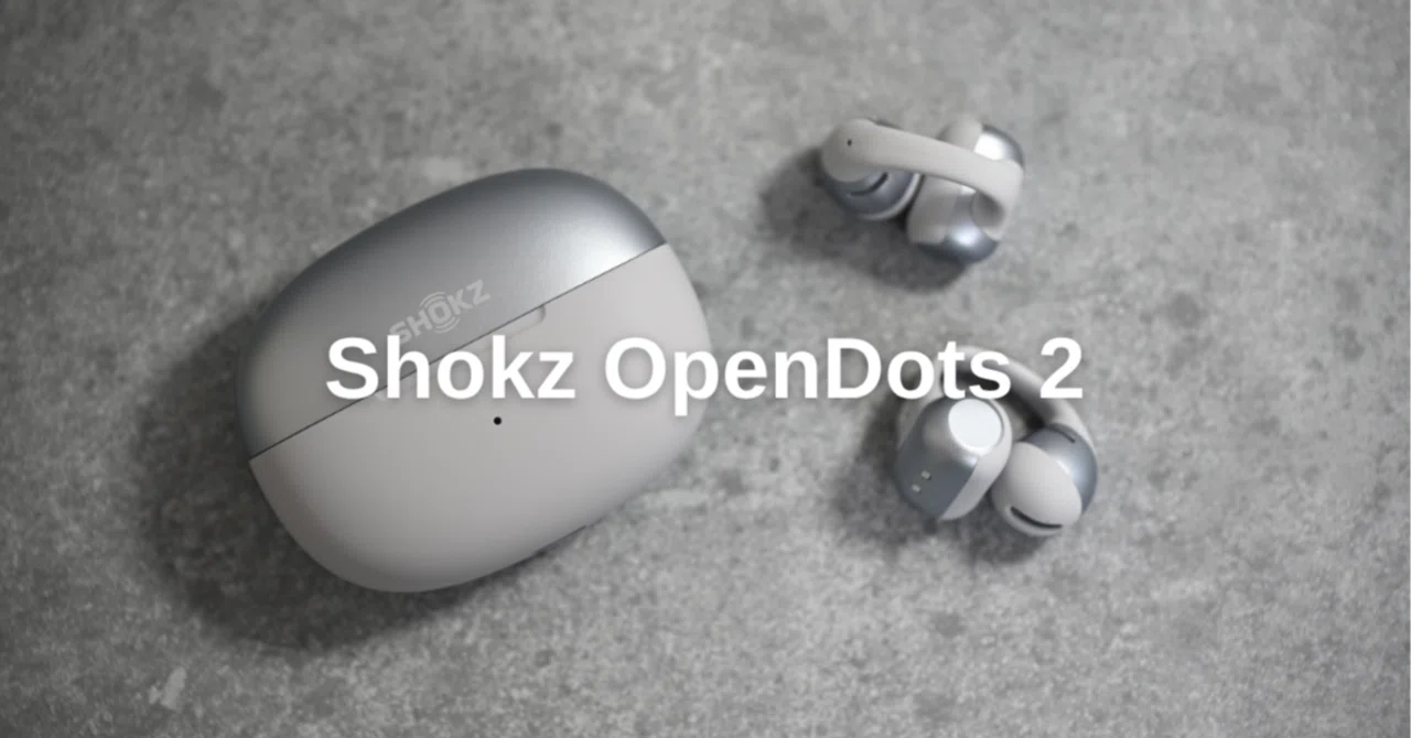 Shokz ショックス OpenDots 2 イヤーカフ型 グレー イヤーカフ型でも音質は妥協しない｜Shokz OpenDots 2をレビュー｜よは