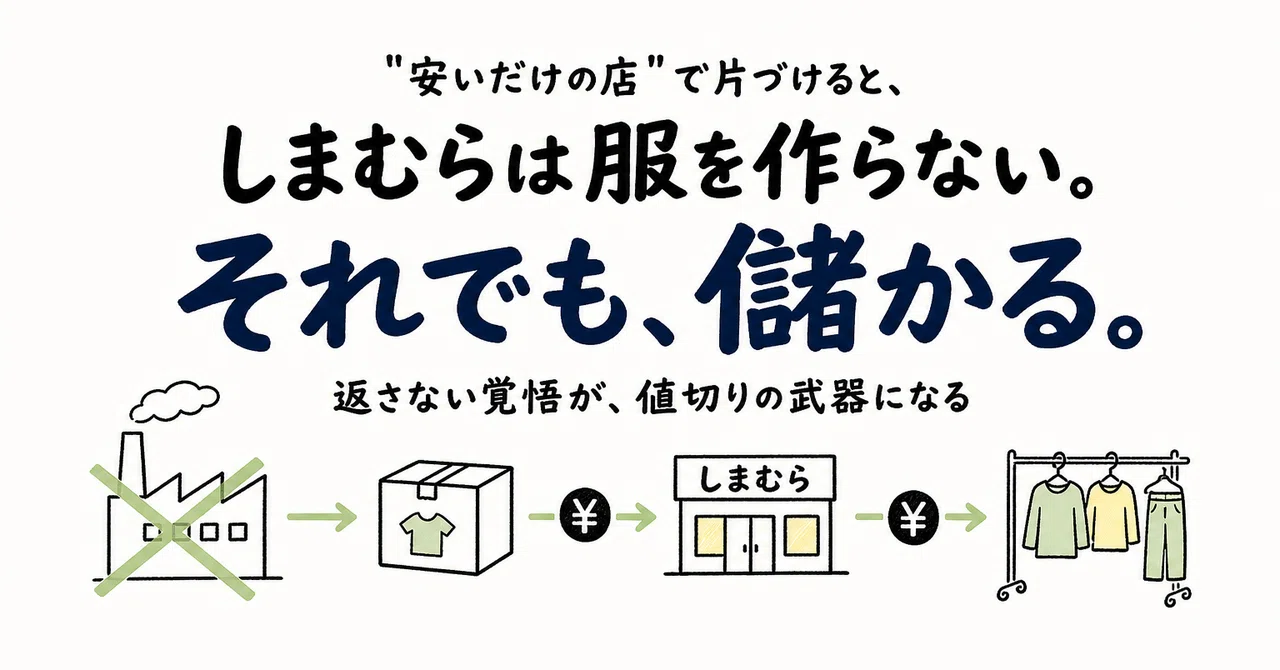 しまむら なぜ 安い