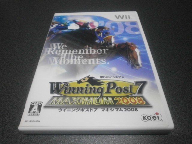 プレジールウイニングポスト7 マキシマム2008 Wii 未使用品 新着セール