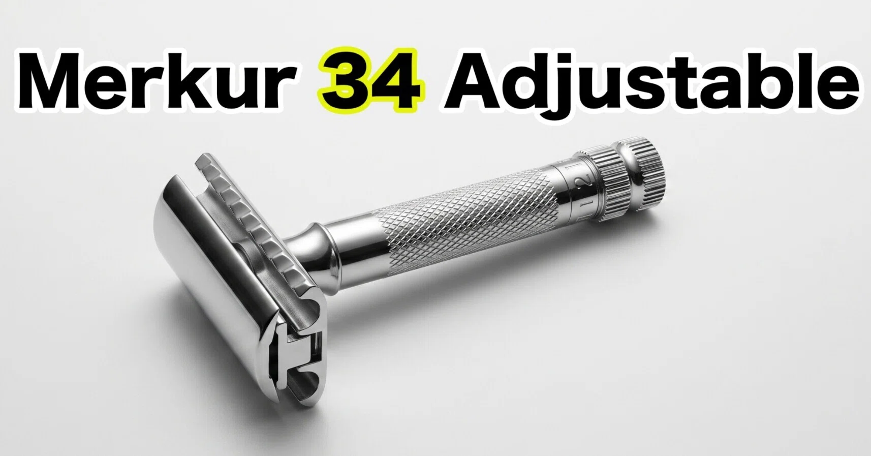 メルクール34 inox スペシャルエディション 両刃カミソリ本体+替刃 調整式34C」だと思ったら違った——Merkur（メルクール） 34 Adjustable