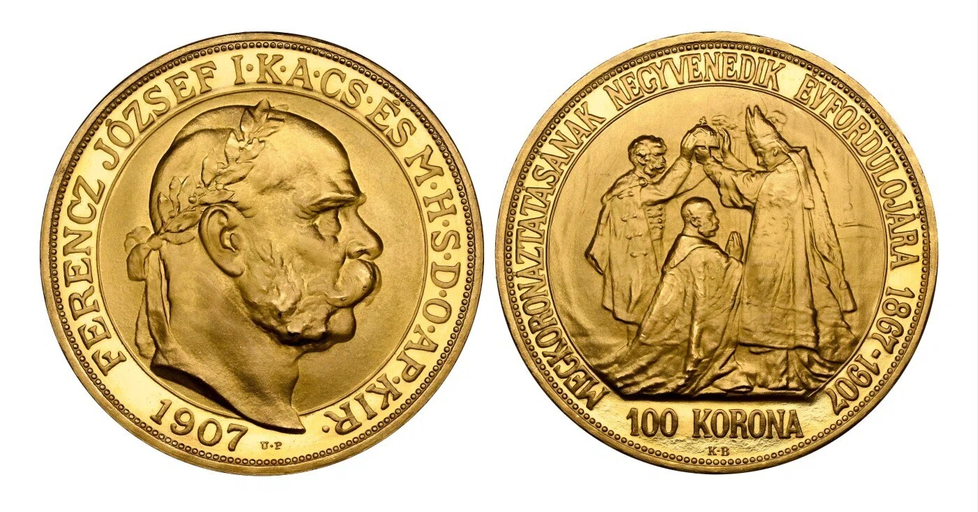 フランツ・ヨーゼフ1世 戴冠40周年 100コロナ金貨が語るオーストリア