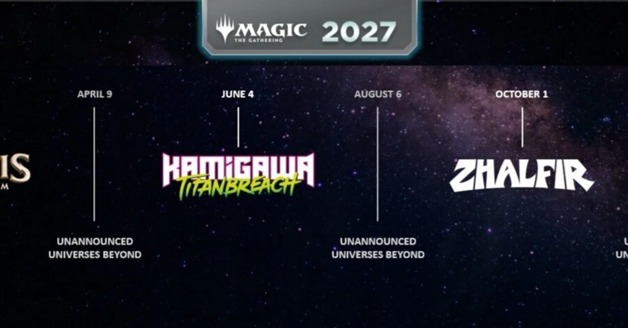MTG】2027年スケジュール【6新セット】｜くろやぎ