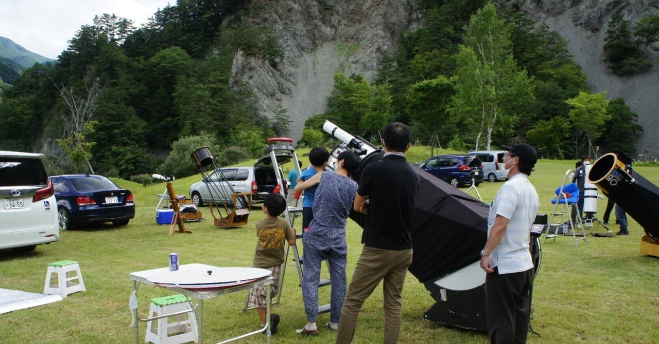 大鹿村星空観望会