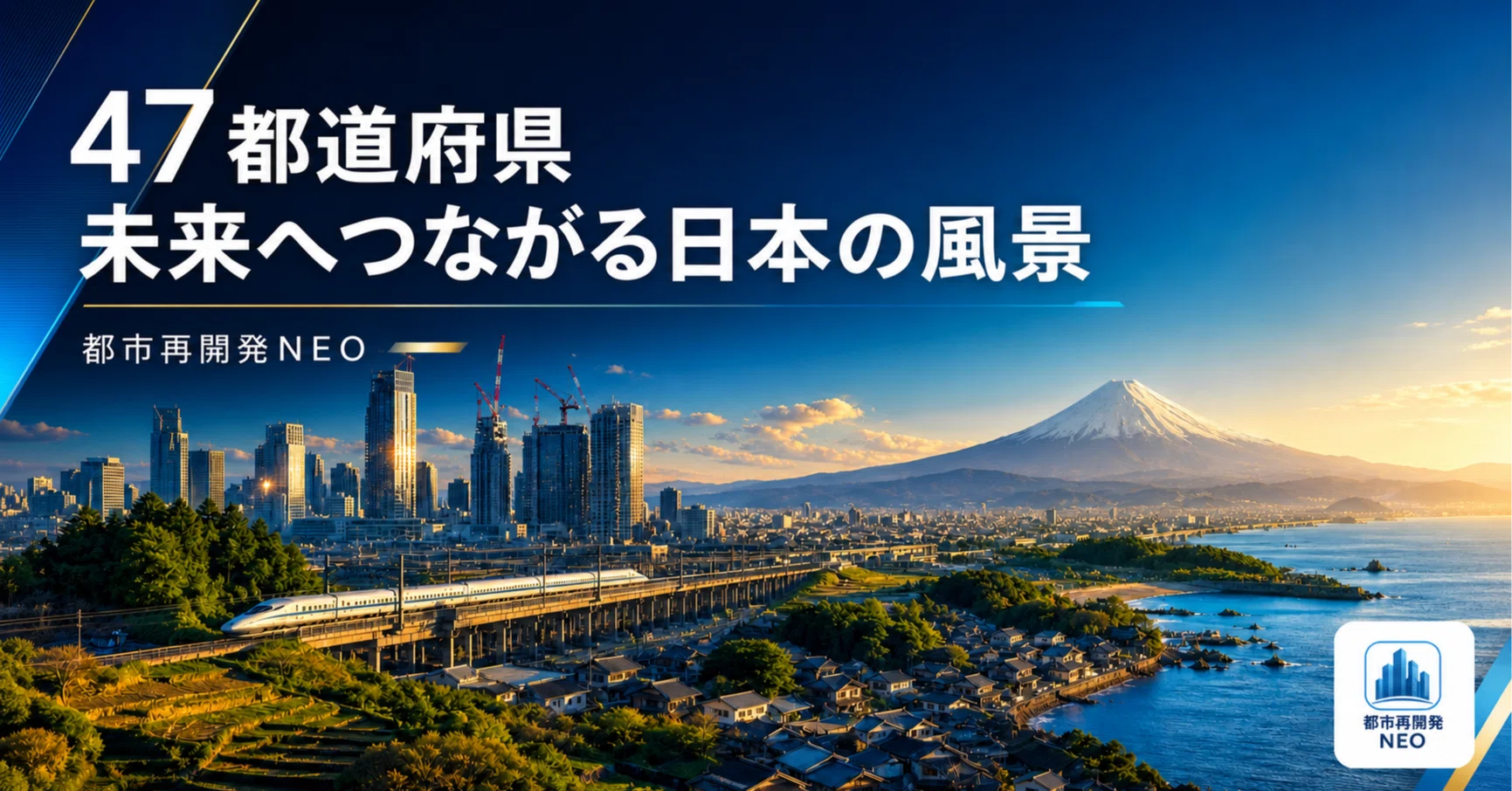 都市を考えるために、日本47都道府県の風景をめぐる｜都市再開発NEOの