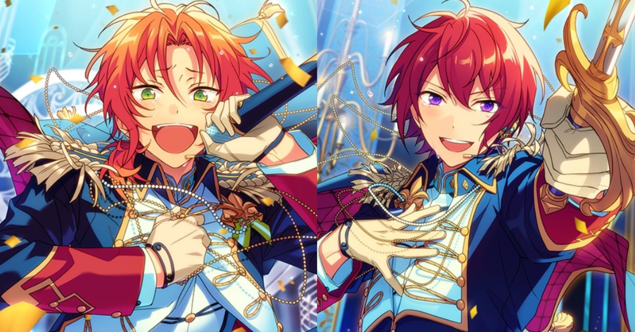 あんスタ 称号プレート 月永レオ 朱桜司 月永レオと朱桜司について｜白