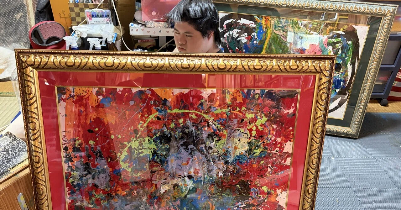 沖縄のピカソ小波津有希」幸運を呼ぶダウン画家🌈有希6歳〜30歳24年間