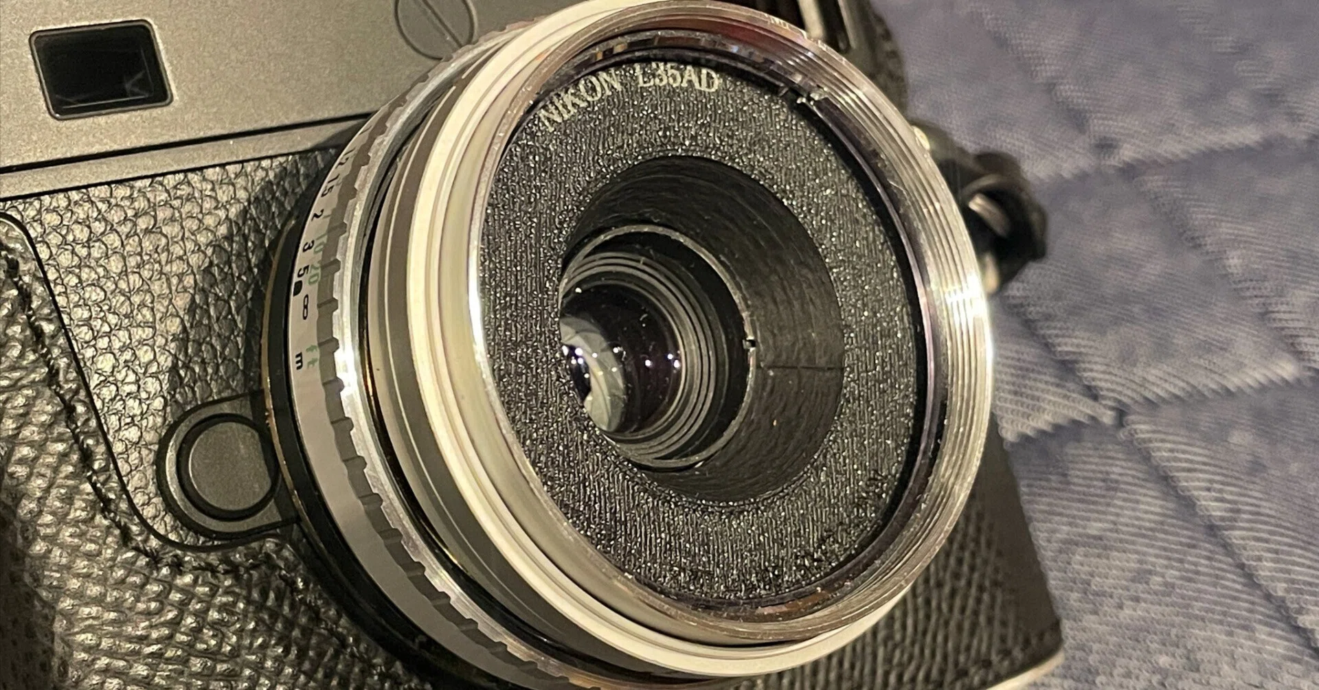 Nikon L35AF 35mm f/2.8レンズ Leica M Nikon L35AF ピカイチ つづき_番外編 そして完成したLieca M マウント