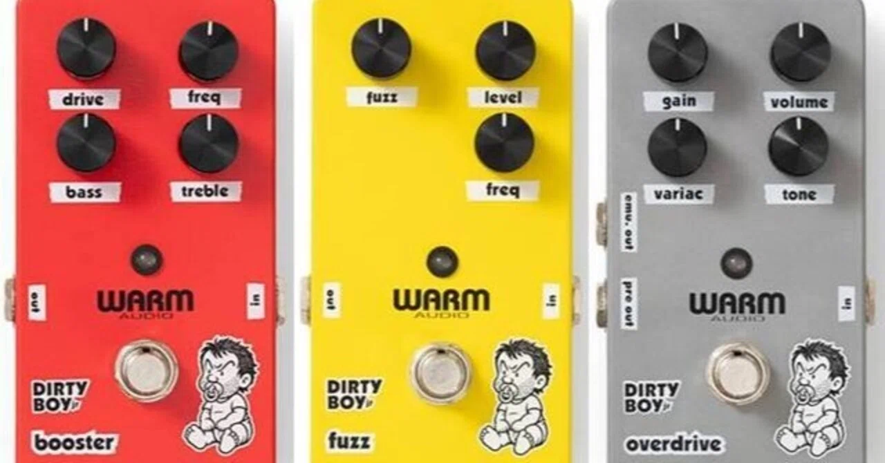 WARM AUDIO ブティックエフェクターブランドDirty Boyとのコラボペダル