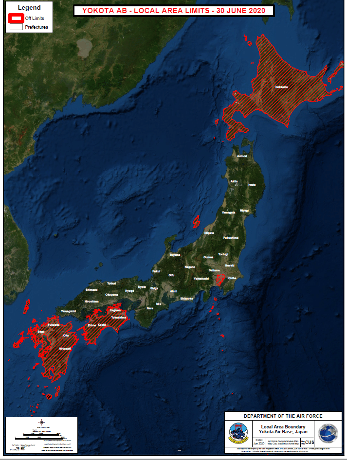 Coronavirusupdate 総力検証 在日米軍横田基地司令官が新型コロナ対策の 立ち入りが禁止される場所 で首都圏を 立入禁止区域 とした経緯と背景 戦いのノート Note