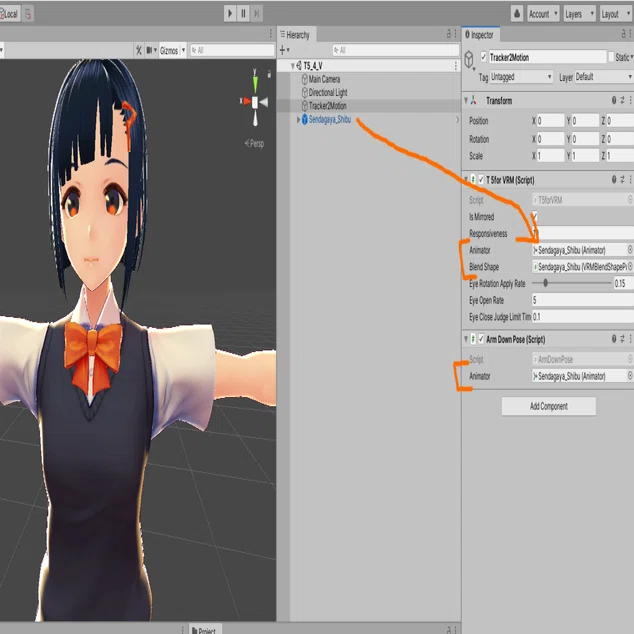 Tobii Eye Tracker 5 + Unityでアバターを動かしてみる｜獏星(ばくすたー)