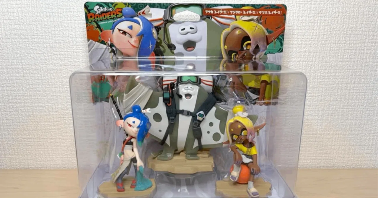 スプラトゥーン amiibo 15体セット スプラトゥーン レイダースamiiboでもらえるウェア（服装）ともらい方