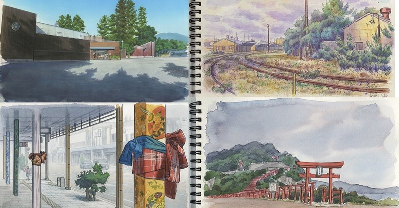 手っ取り早く絵柄を変える4つの方法 後藤太郎 アニメーション背景 Note