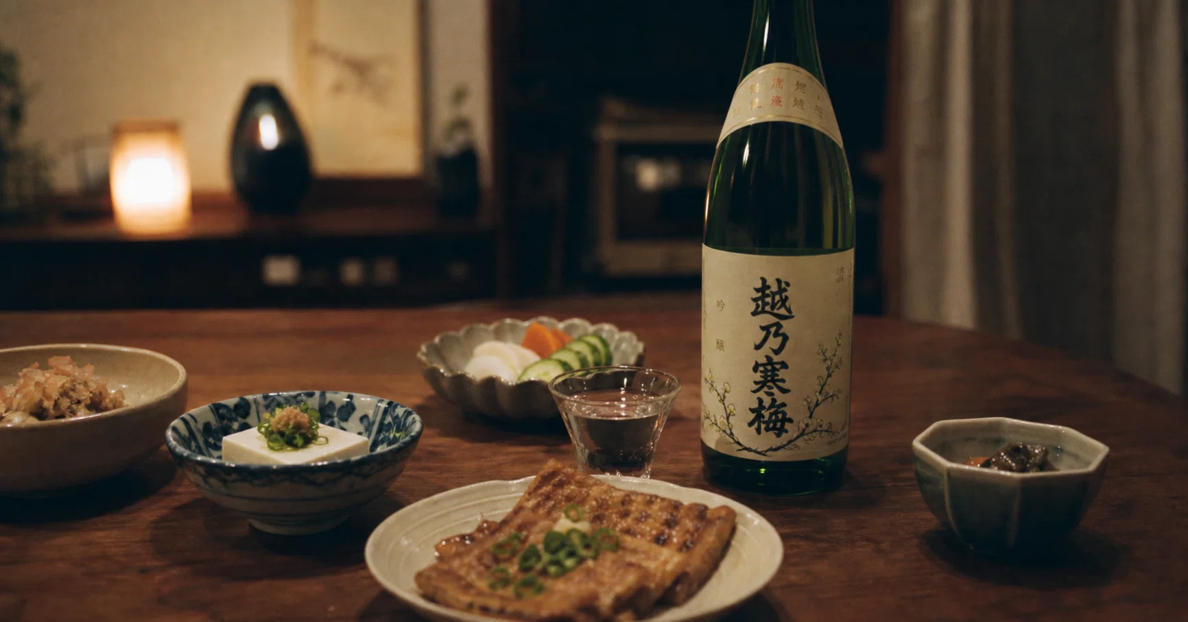 越乃寒梅」から考える皿選び｜澪_日本酒を語りたい