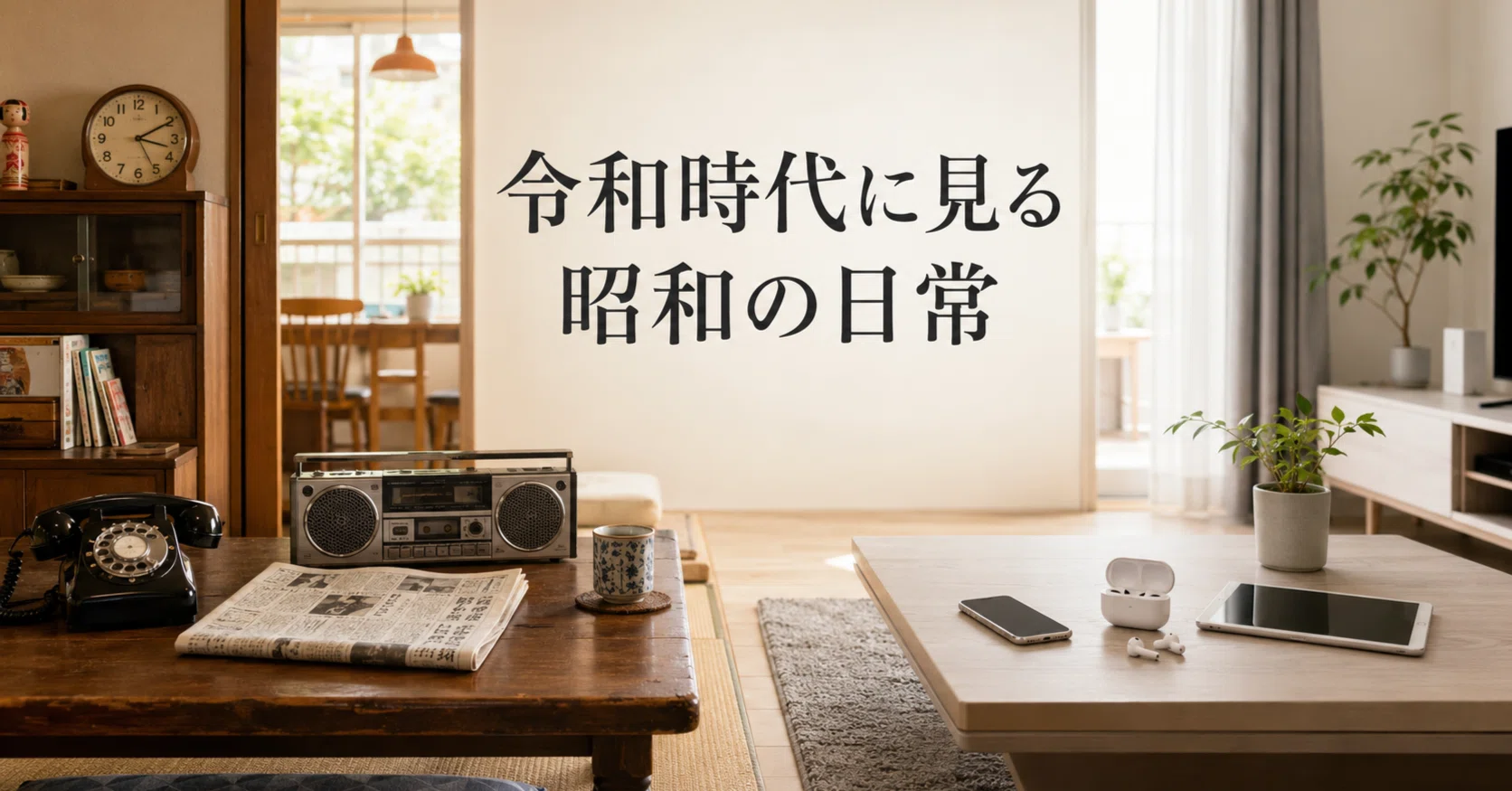 令和時代に見る昭和の日常｜nobu