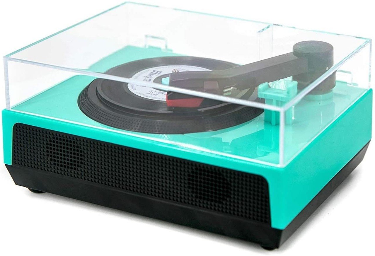 AMAZING COFFEE ミニレコードプレーヤー 3インチレコード1枚付き 41YldmS86LL.jpg