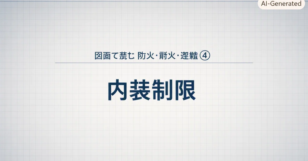 Reading Fire Prevention, Fire Resistance, and Evacuation in Drawings ④ ...
