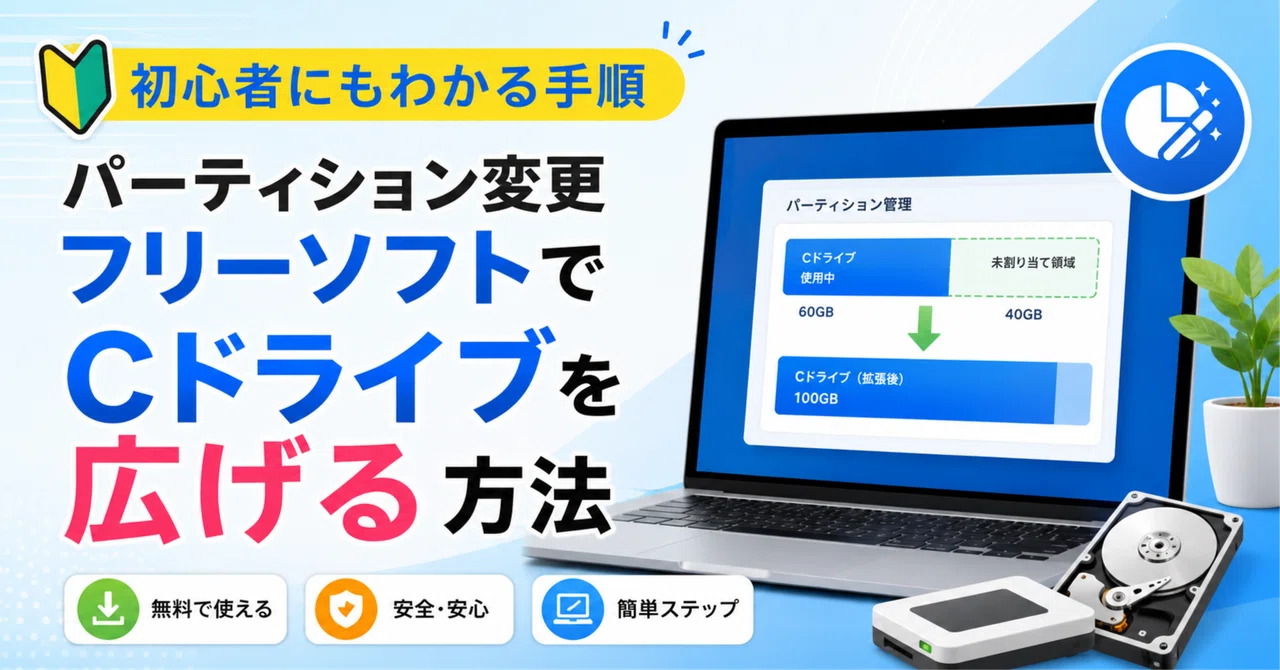 How to Expand the C Drive with Free Partition Software | A Beginner ...