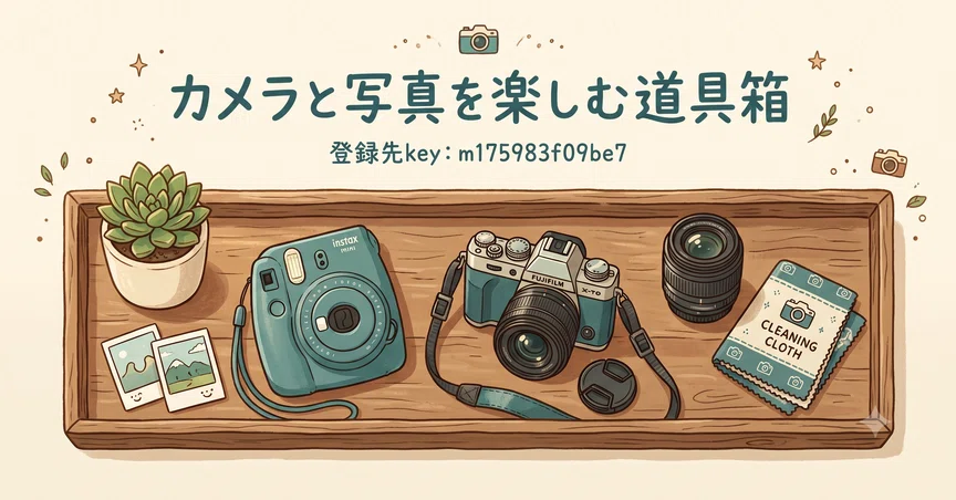 カメラと写真を楽しむ道具箱｜y.｜note