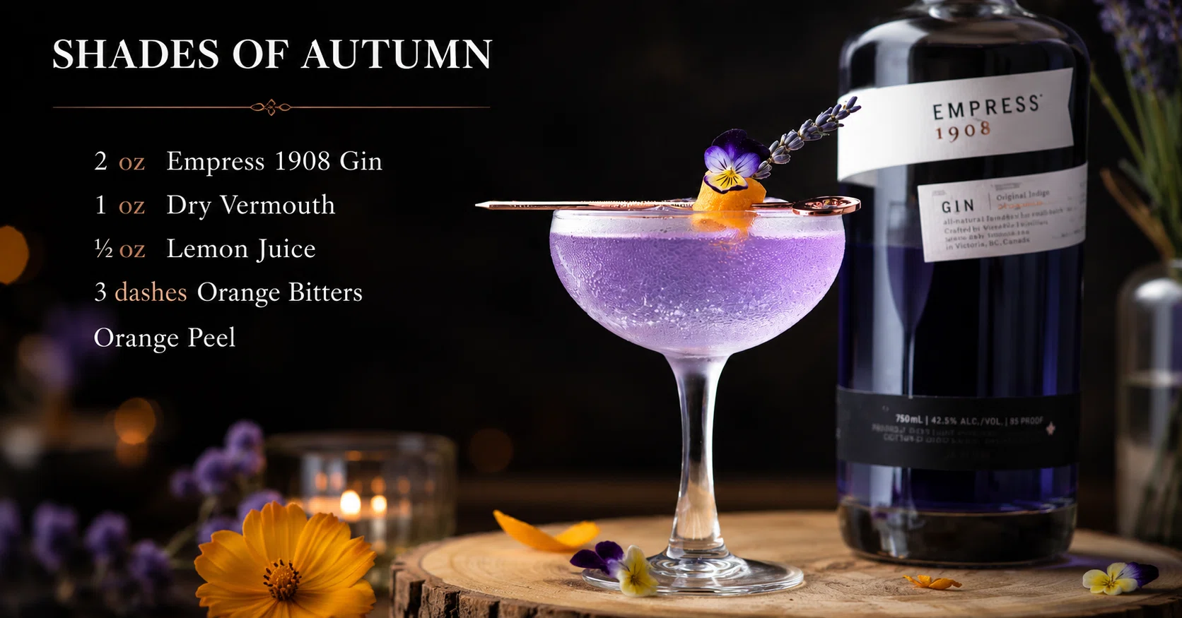 ー夜の余白ー COCKTAIL × SOUND 🎧 SHADES OF AUTUMN🍸🌙✨｜トム