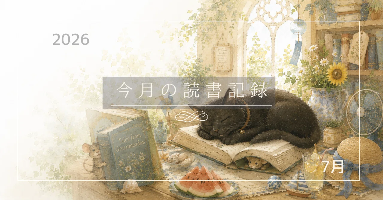7月に読んだ本まとめ｜四葉