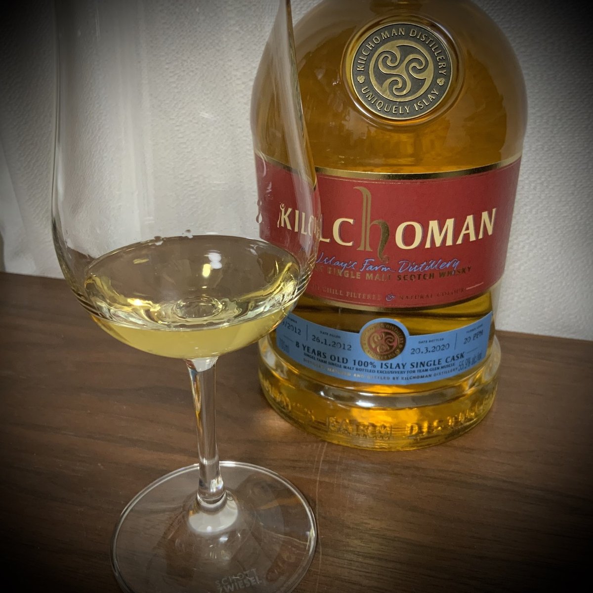 キルホーマン 8年 100%アイラ チームグレンマッスル - KILCHOMAN 8Y  