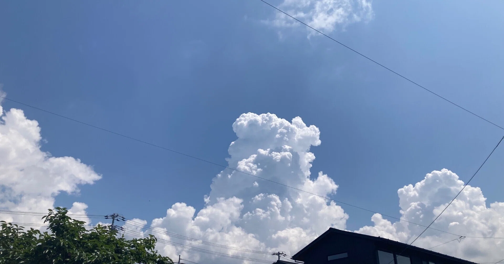 入道雲にワクワク｜ぬちぐすい