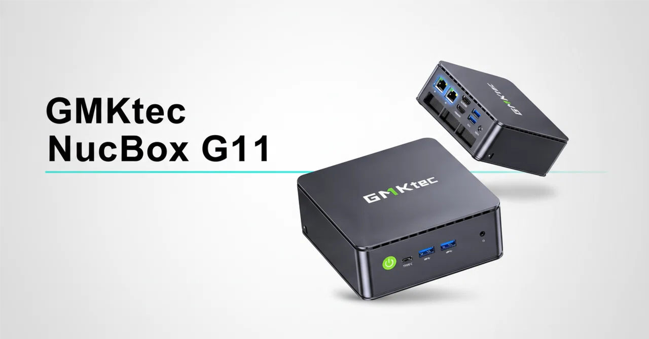 GMKtec NucBox G11 のレビュー・口コミ評判と特徴 デュアル2.5G LANと
