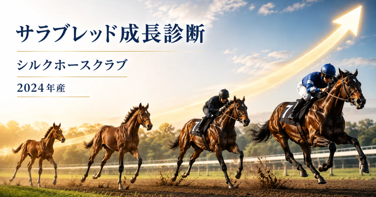 Silk Horse Club 2024 Crop July 2026 Growth Diagnosis｜ポノイ@12年目1口馬主の募集馬検討