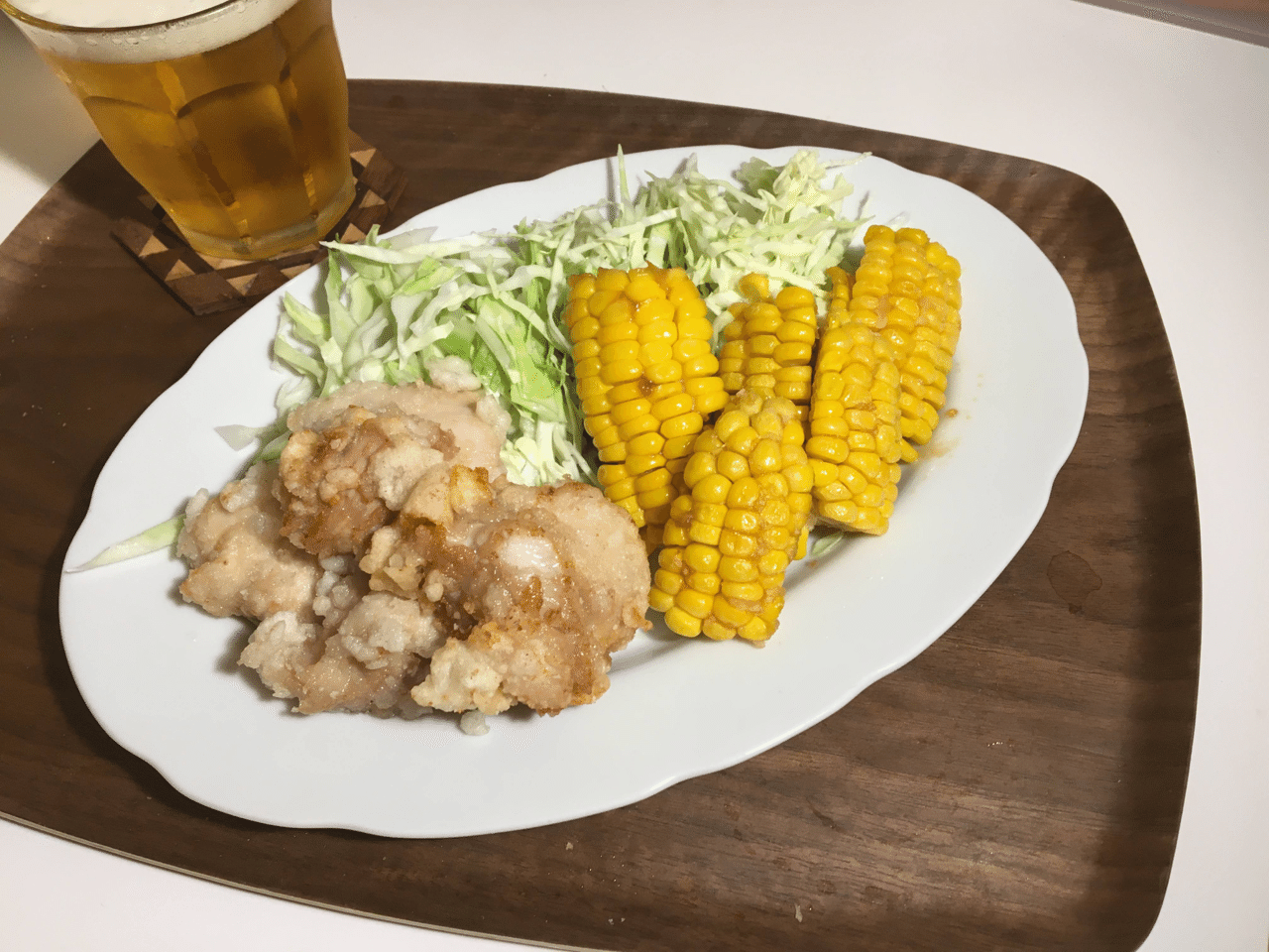 とうもろこしの唐揚げ Ei Note とうもろこしの唐揚げ Ei Note