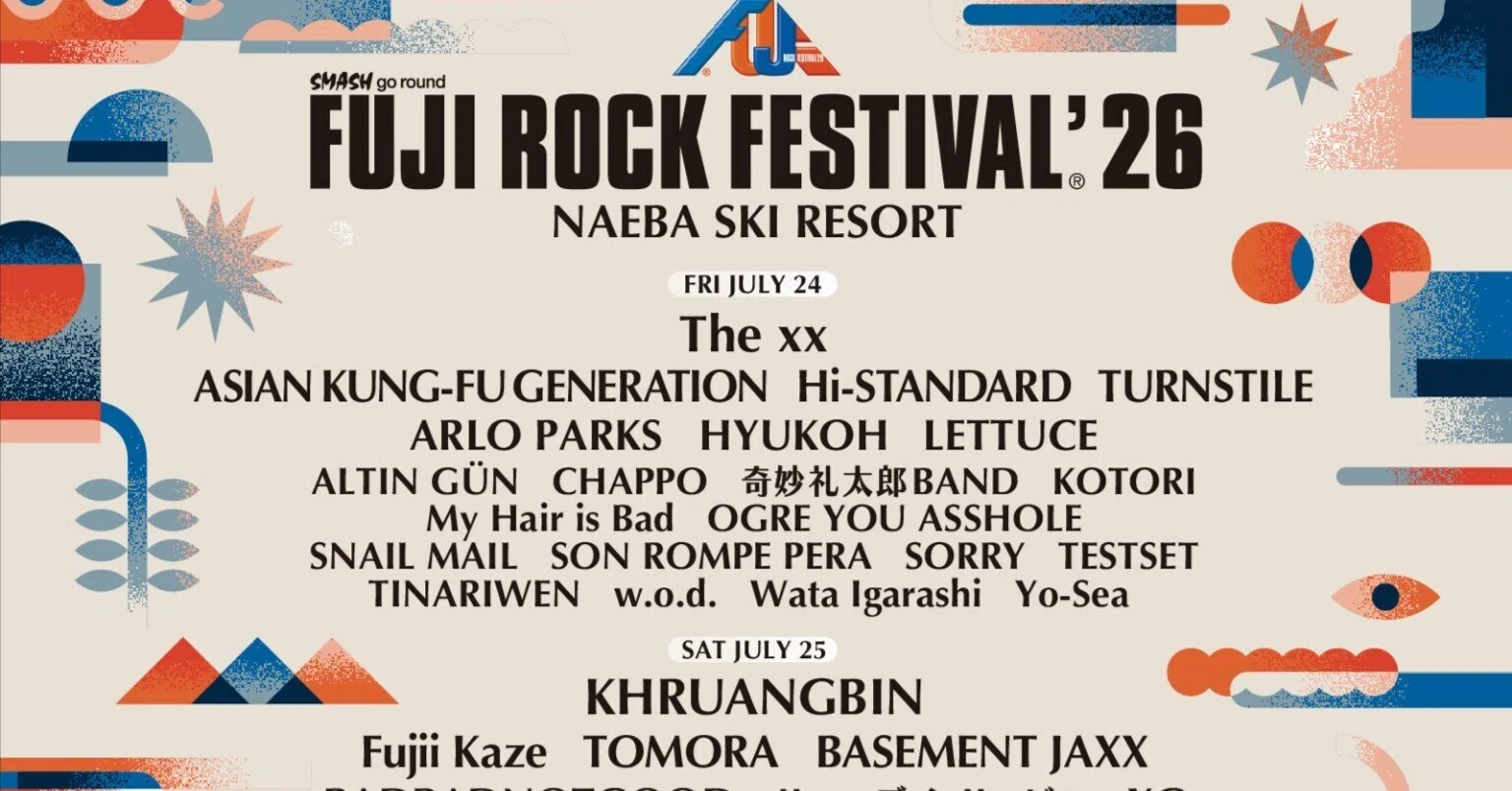 フジロック2026藤井風バンメン｜morningriver