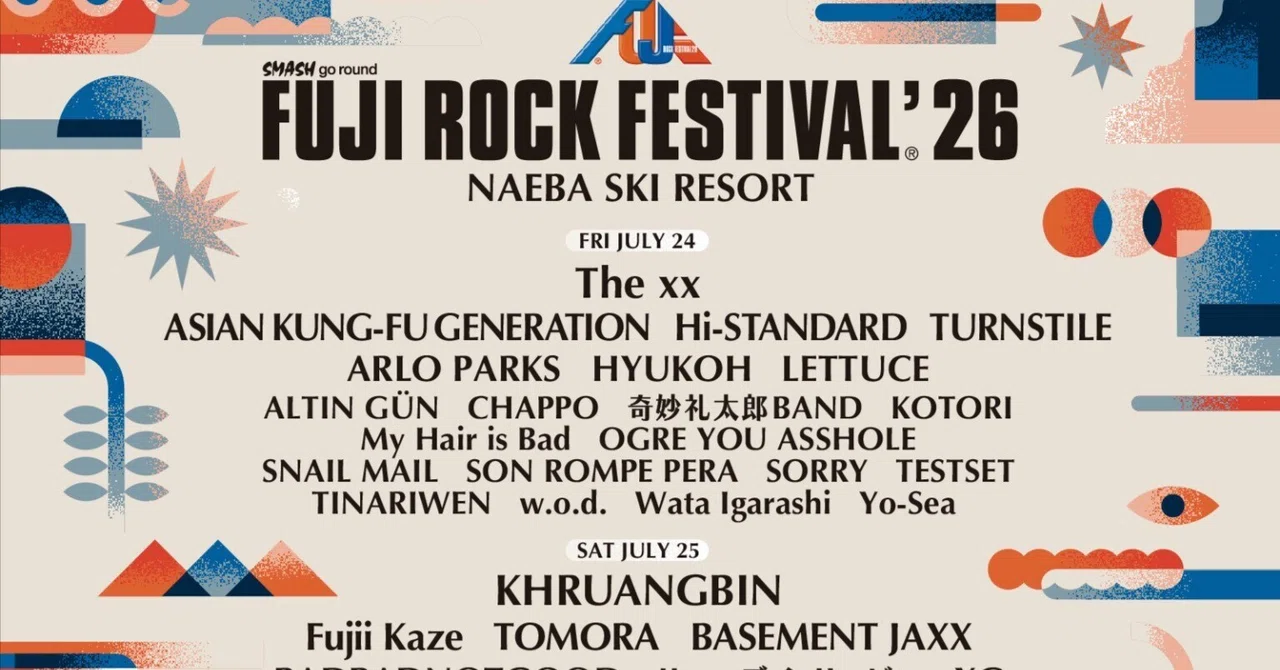フジロック2026藤井風バンメン｜morningriver