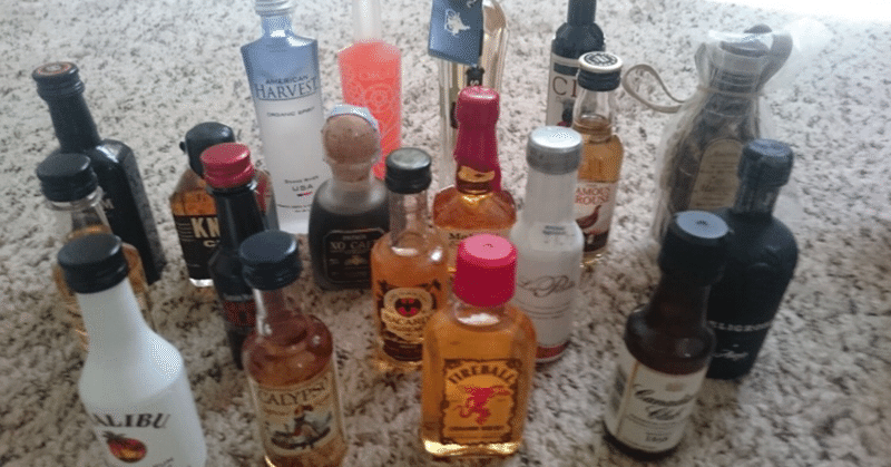 アメリカでの思い出 ミニチュアボトルコレクション アベ トモコ Note