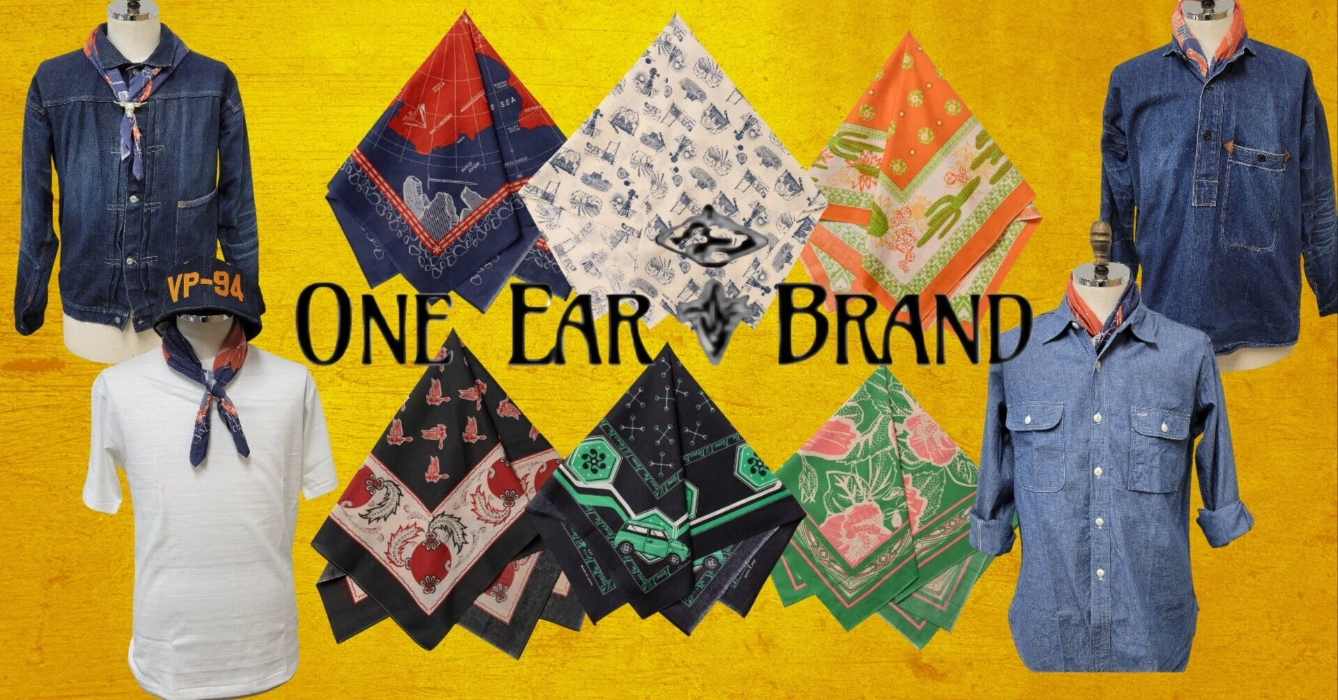 阪急メンズ東京で、両耳バンダナの｢ONE EAR BRAND ｣POPUPを開催