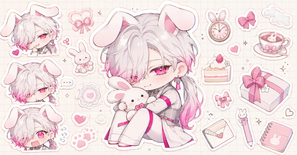[Prompt Distribution] Mini Character Plushie Hugging Sticker [AI ...